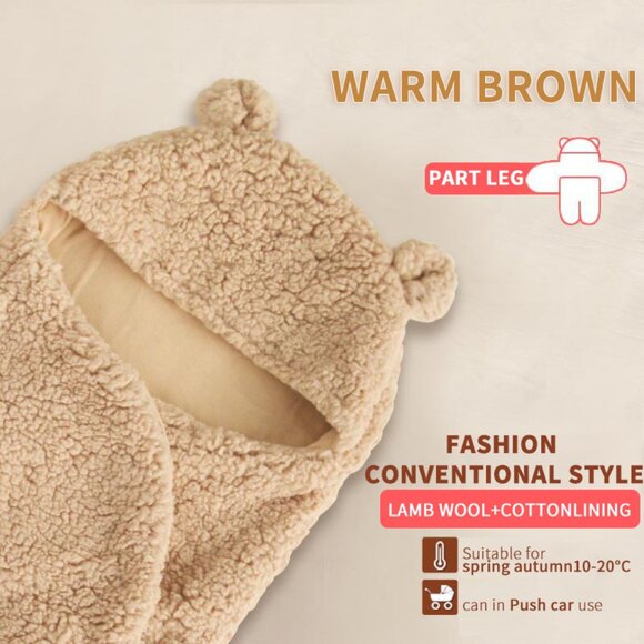 Cozy Swaddle Sleeping Bags warm wearable Infant - Picture 8 of 14